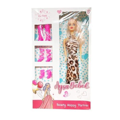 Ayakkabı Setli Aysu Bebek 30 cm 4 parça