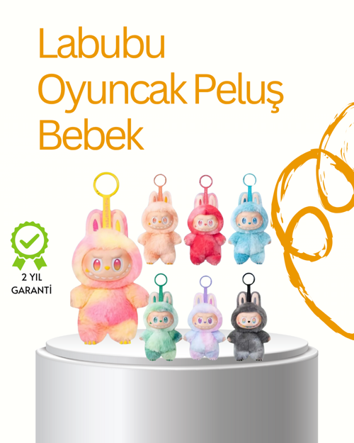 Kutu Paketli Labubu Oyuncak – Renk Karışık Gönderim