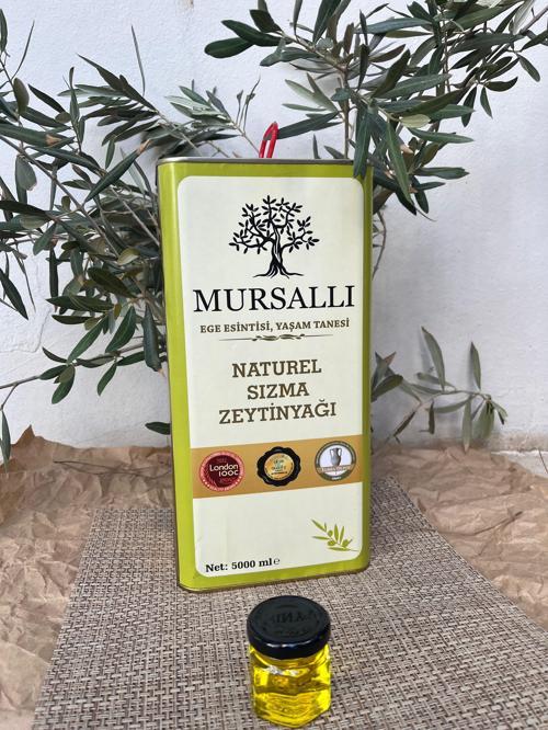 Ege'den Mursalli Sıcak Sıkım Zeytinyağı 5 Litre
