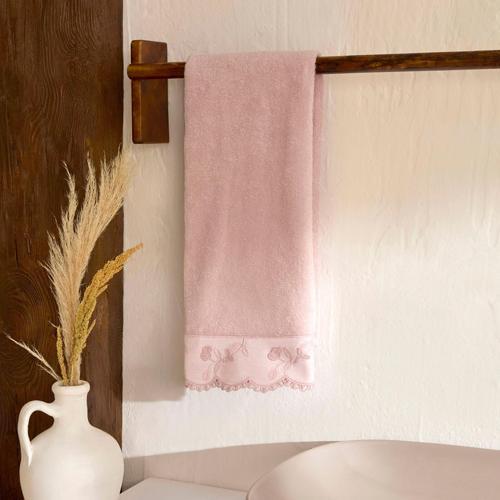 Artisan Cluster %100 Pamuk Yüz Havlusu Pudra 50x90 cm