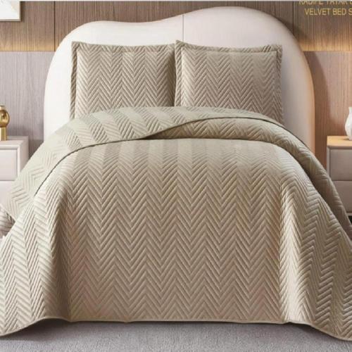 NUBUK YATAK ÖRTÜSÜ TEK KİŞİLİK MALTA TAŞ