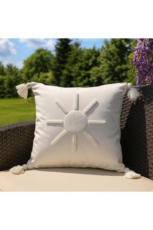 Punch Elişi Nakışlı Kasnak Çerçeveli Kaktüs Işlemeli Dekoratif Tablo