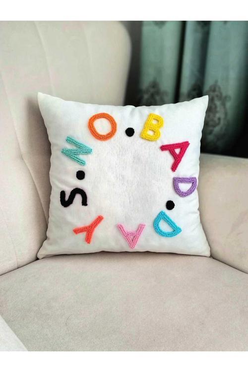 No Bad Days Punch Kırlent Modeli