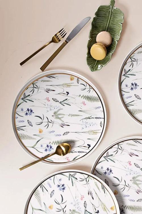 Botanical 1 Adet Servis Tabağı 27 Cm