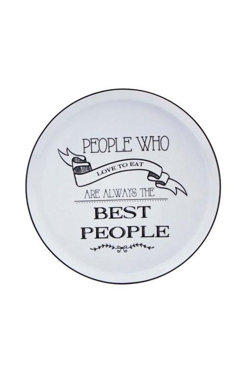 Be Happy Kahvaltı Tabağı 28 Cm 1 Adet