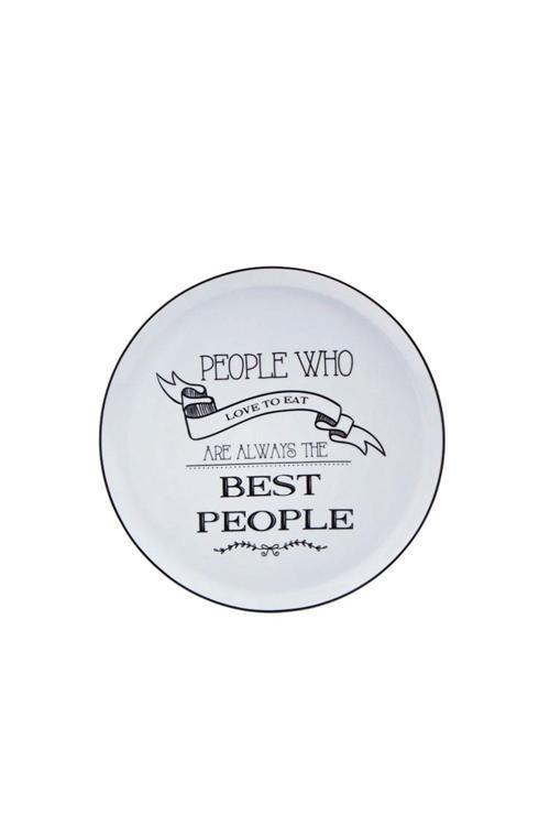 Be Happy Kahvaltı Tabağı 20 Cm 1 Adet