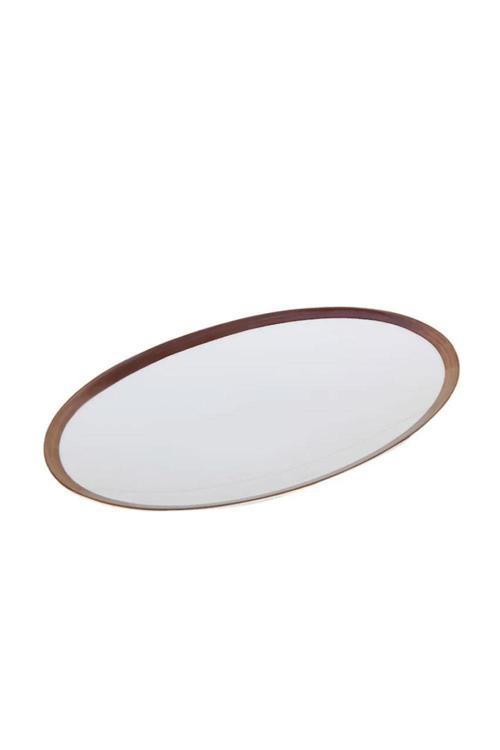 Copper Line1 Adet Kayık Tabak 32 cm