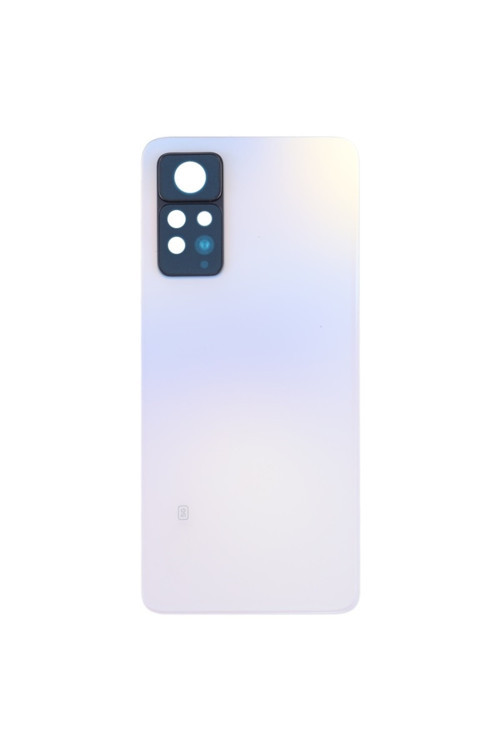 Redmi Note 11 Pro 5G Uyumlu Arka Pil Batarya Kapağı Kamera Lensli Beyaz