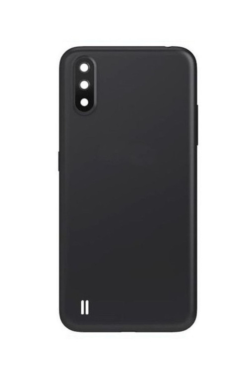Samsung A01 Arka Pil Batarya Kapağı Sm-A015F Siyah