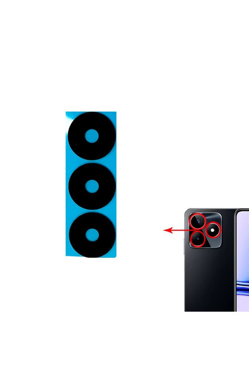 Realme C53 Uyumlu Kamera Lensi Cam Rmx3760