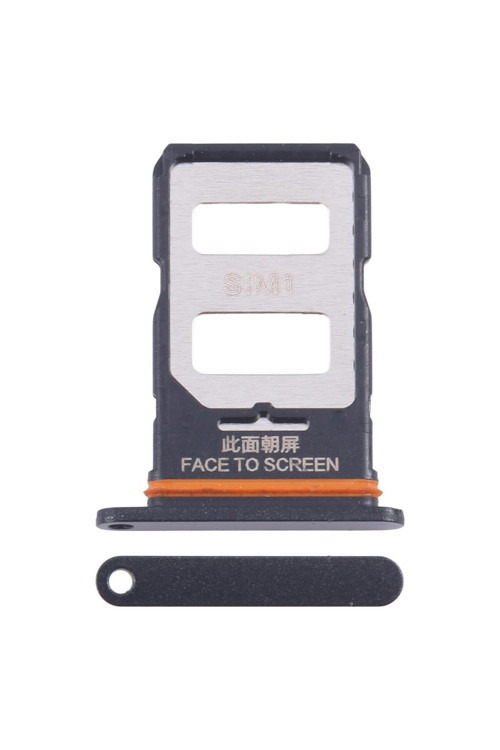Xiaomi Uyumlu Poco X6 Sim Kart Tepsisi 23122Pcd1G, 23122Pcd1I Siyah