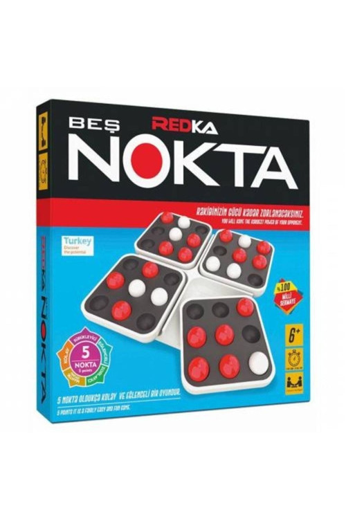 Redka Beş Nokta Oyunu 5 Nokta Akıl Zeka Strateji Oyunları