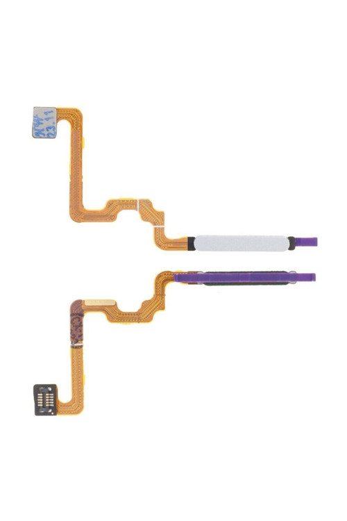 Xiaomi Uyumlu Redmi 12 4G Parmak İzi Okuyucu Flex 23053Rn02A Beyaz