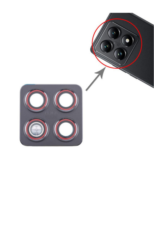 Xiaomi 14T Uyumlu Kamera Lensi Cam Full 2406Apnfag Siyah