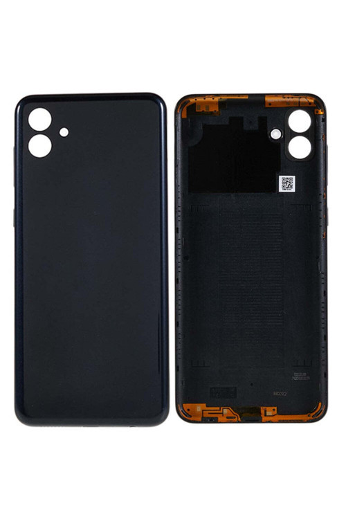 Samsung Galaxy A04 Uyumlu Arka Pil Batarya Kapağ Sm-A045F Siyah