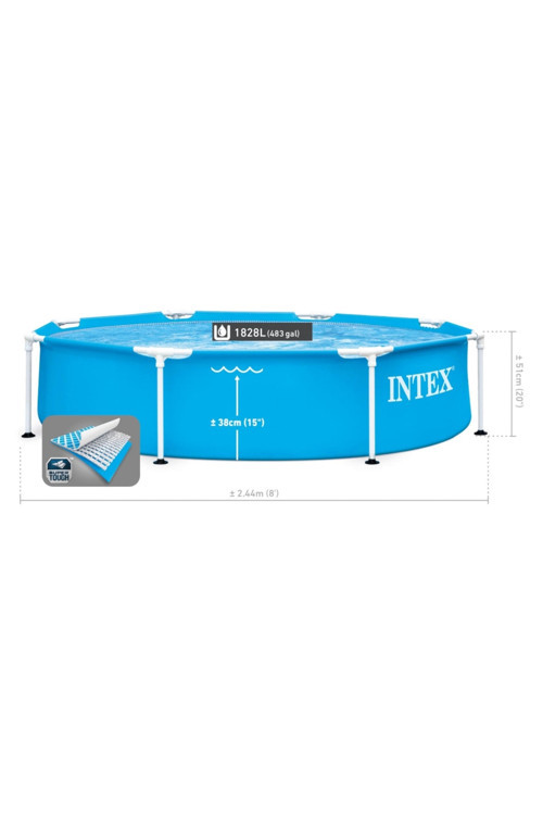 Intex Prefabrik Aile Havuzu 244X51 Cm İntex