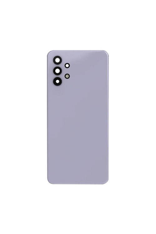 Samsung Galaxy A32 4G Uyumlu Arka Pil Batarya Kapağı Sm-A325F Mor