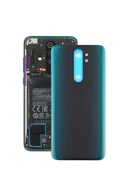 Xiaomi Redmi Note 8 Pro Arka Pil Batarya Kapak Cam Yeşil