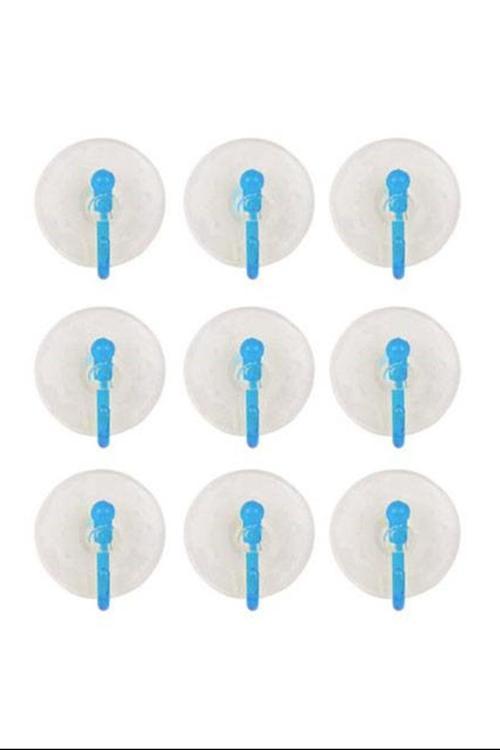9'Lu Eko Vantuz Askı Şeffaf 2,5 Cm Royaleks-SF-855
