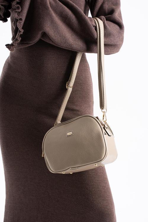 Kadın Suni Deri 4 Bölmeli Ayarlanabilir Çapraz Askılı Çapraz Ve Omuz Çanta