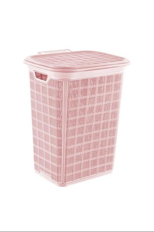 Jute Kirli Çamaşır Sepeti 60 Lt Royaleks-Ak580