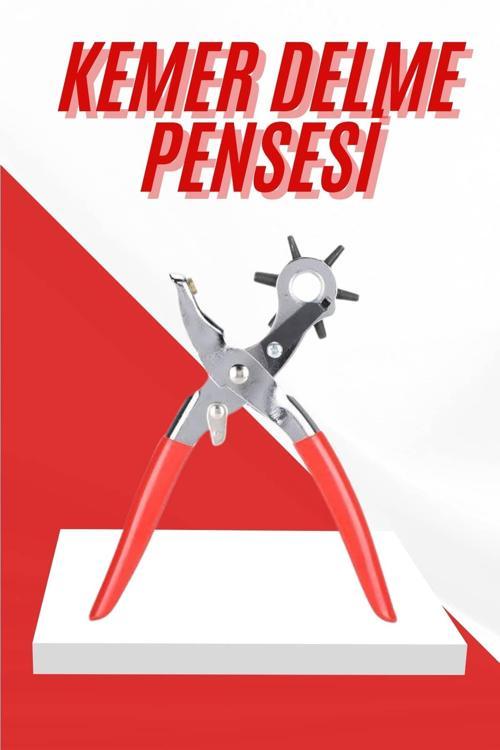 Kemer Delme Pensesi 6 Farklı Boyutta Kemer Delici Ev Deri Kemer