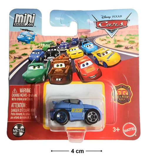 Mini Racers Radiator Springs Race & Rescue Sally - 2025 Case