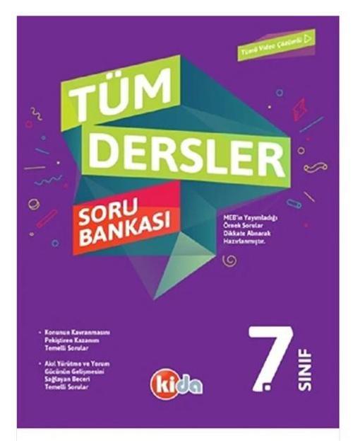 Kida 7.Sınıf Tüm Dersler Soru Bankası