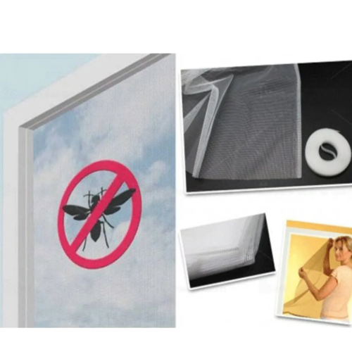 Cam Sineklik Tül Ayarlanabilir Tek Kanat Yapışkanlı Pencere Tak Çıkar