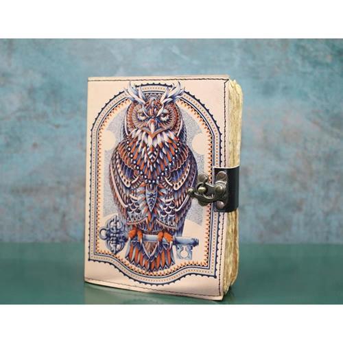 Baykuşlu Deri Defter