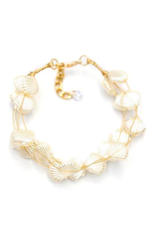 Midye Bileklik - Altın