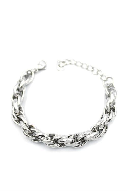 Zincir Bileklik - Gümüş