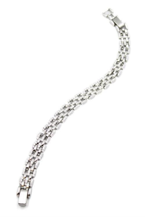 Xuping Vip Bileklik - Gümüş