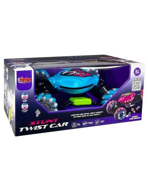 Vardem Uzaktan Kumandalı Full Fonksiyon Bilekten Kontrol Akrobatik Twist Araba Turkuaz HG428