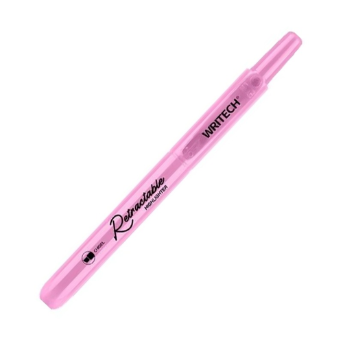 WRITECH W-805S BASMALI FOSFORLU KALEM PASTEL PEMBE - 12'Lİ KUTU