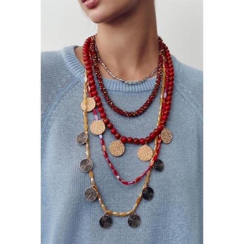 Yılan Örgü Bilezik - Altın