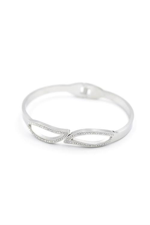 Yaprak Bilezik - Gümüş