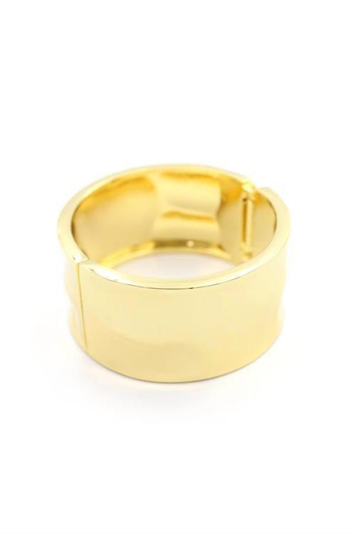 Kelepçe Bilezik - Altın