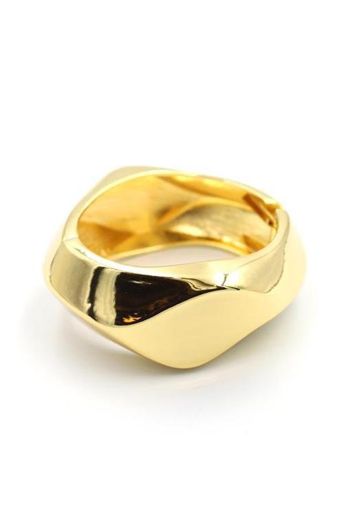 Kelepçe Bilezik - Altın