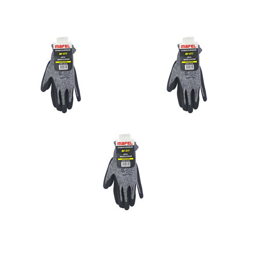 MF-77 Nitril İş Güvenlik Eldiven - 10/XL - 3 Çift
