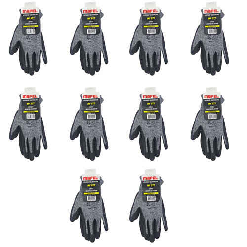 MF-77 Nitril İş Güvenlik Eldiven - 10/XL - 10 Çift
