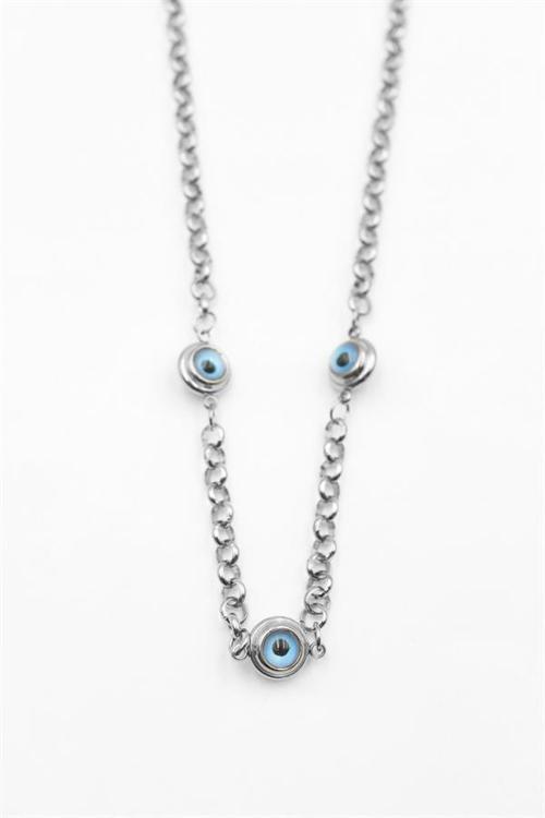 Nazar Kolye - Gümüş