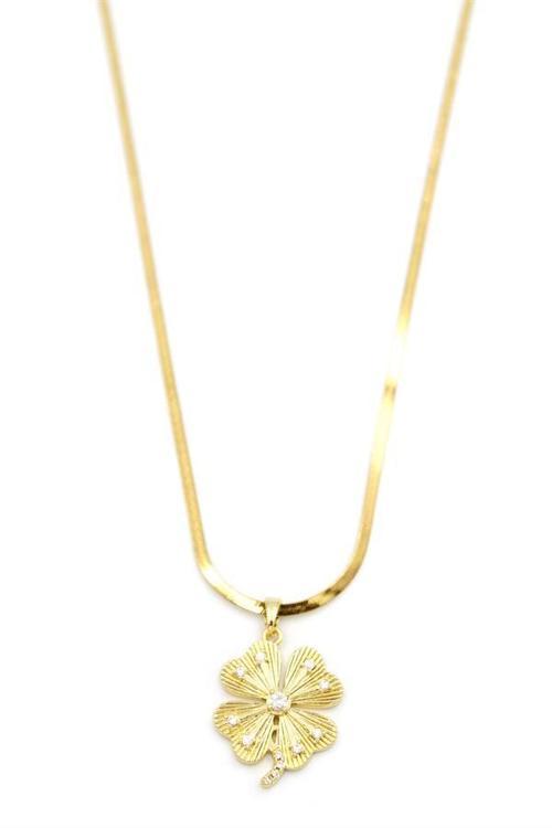 Yonca Kolye - Altın