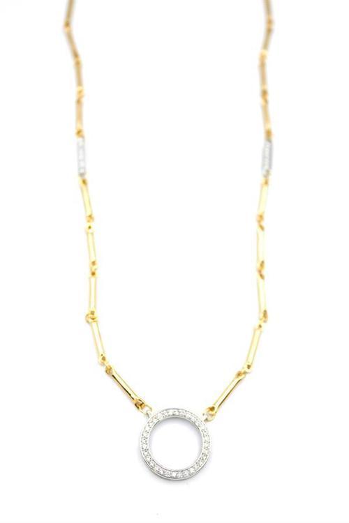 Zincirli Vip Kolye - Altın