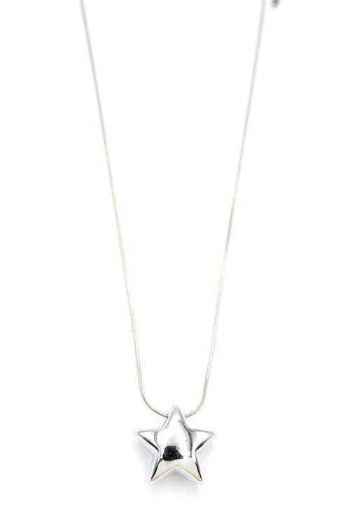 Yıldız Kolye - Gümüş