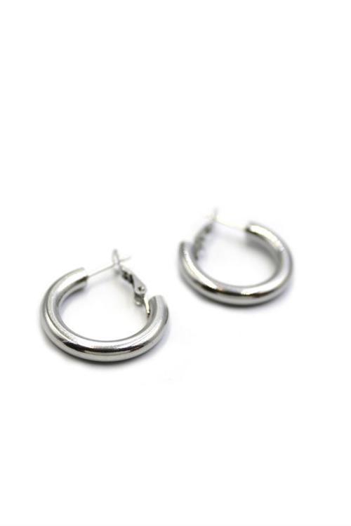 Halka Küpe - 2 cm - Gümüş