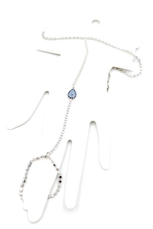 Taşlı Nazar Şahmeran - Gümüş