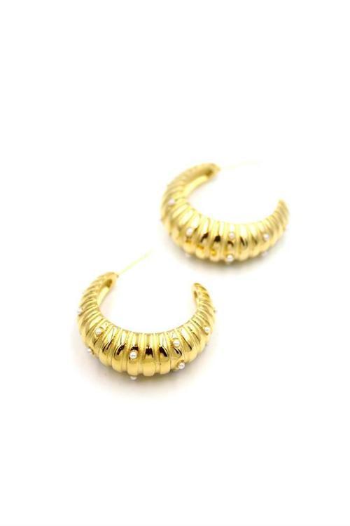 Halka Küpe - Altın