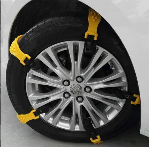 Araç Plastik kar zinciri kaydırmaz patinaj önleme zinciri ayarlanabilir tüm araçlar ile uyumlu