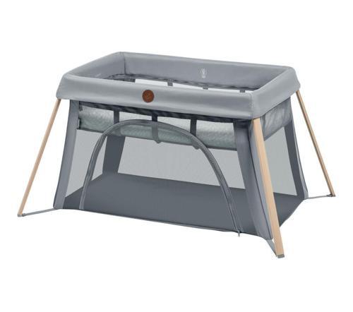 Calao Light 2 'si Bir Arada Anne Yanı Beşik ve Taşınabilir Çift Katlı Park Yatak Beyond Grey Eco